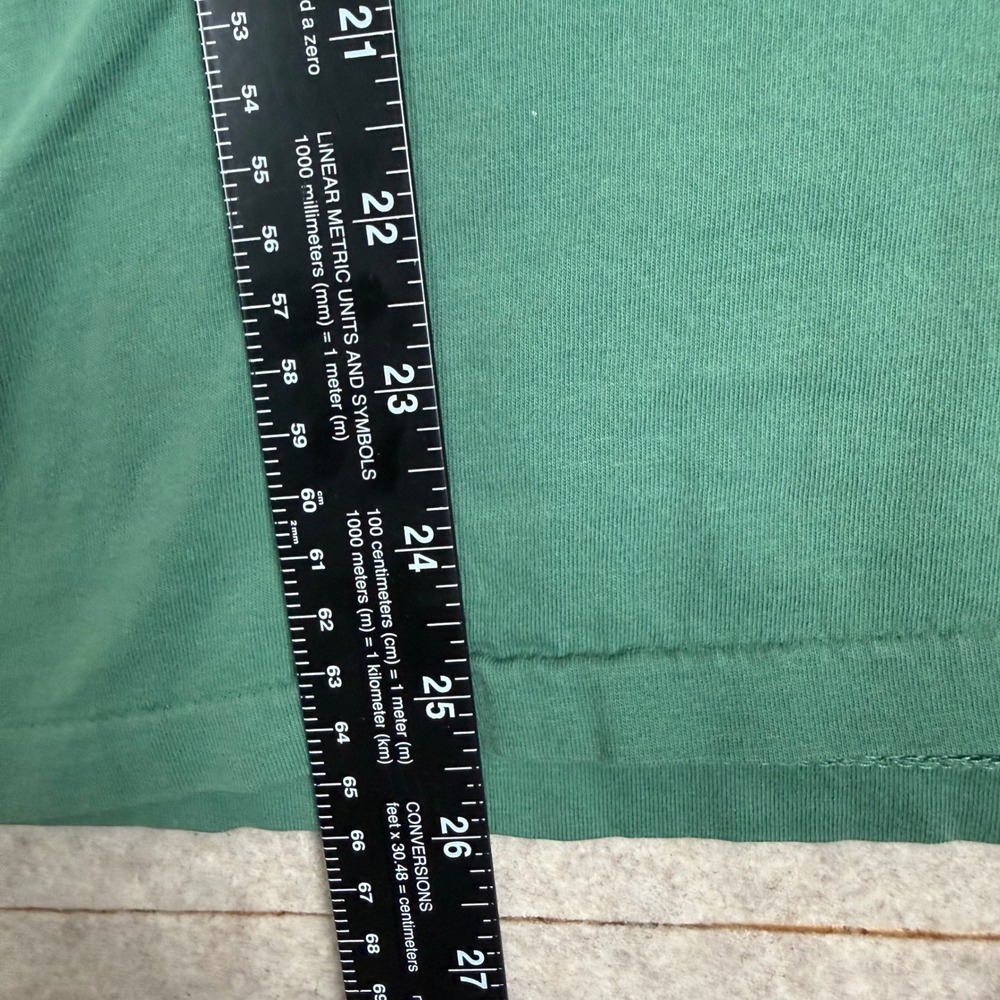 Polo Ralph Lauren V-Neck Shirt M 20x26 Classic Pony Green Short Sleeve Preppy - Picture 5 of 11